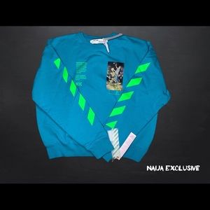 Off White Golden Ration Crew Neck